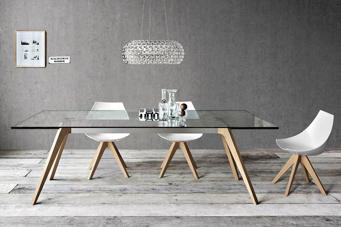 Tables en verre