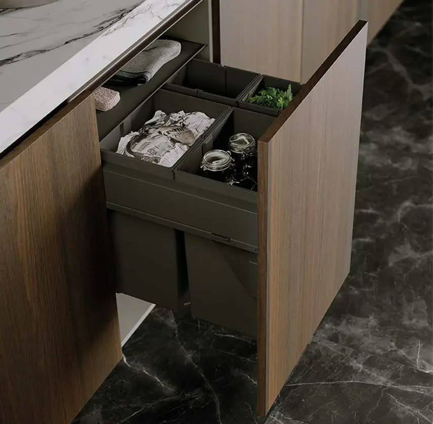 Tiroirs poubelles